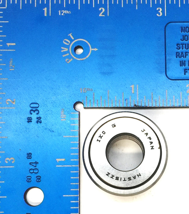 IKO Sealed Steel Roller Bearing Assembly NAST12ZZ NOS