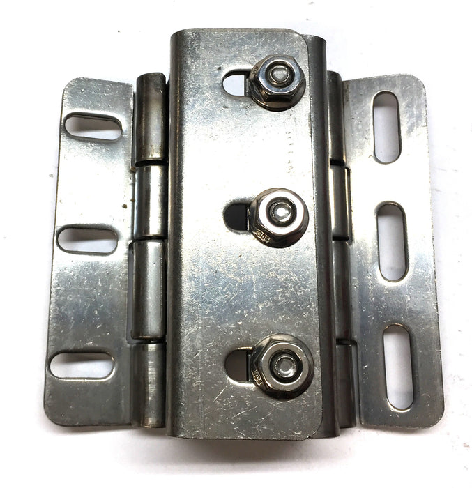 New Flyer 4" Stainless Steel Double-Hinge Assembly 460194 NOS
