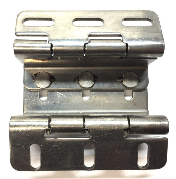 New Flyer 4" Stainless Steel Double-Hinge Assembly 460194 NOS