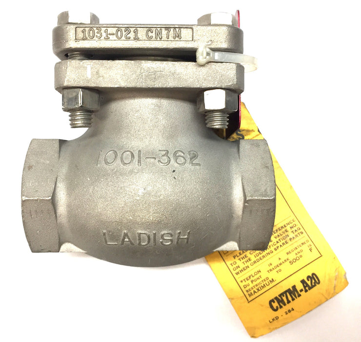 Ladish Co. CN7M-A20 Valve 1001-362 (5271-0020-10A) NOS