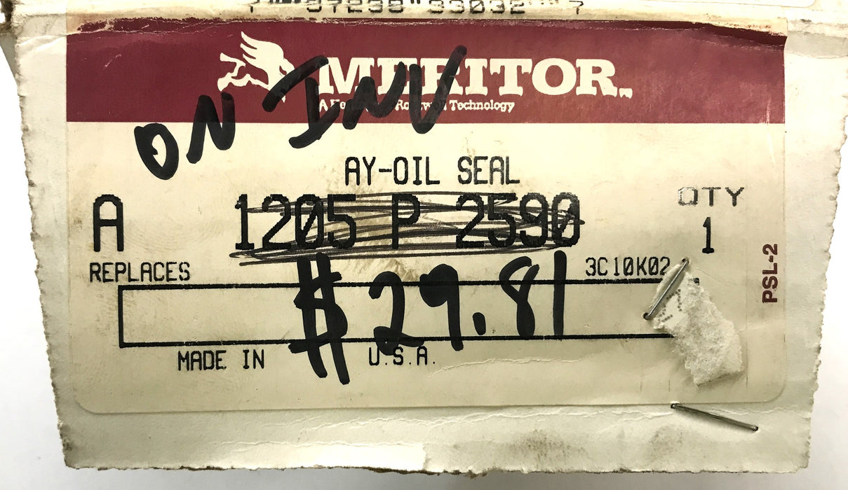 Meritor Oil Seal Kit 1205 P 2590 NOS