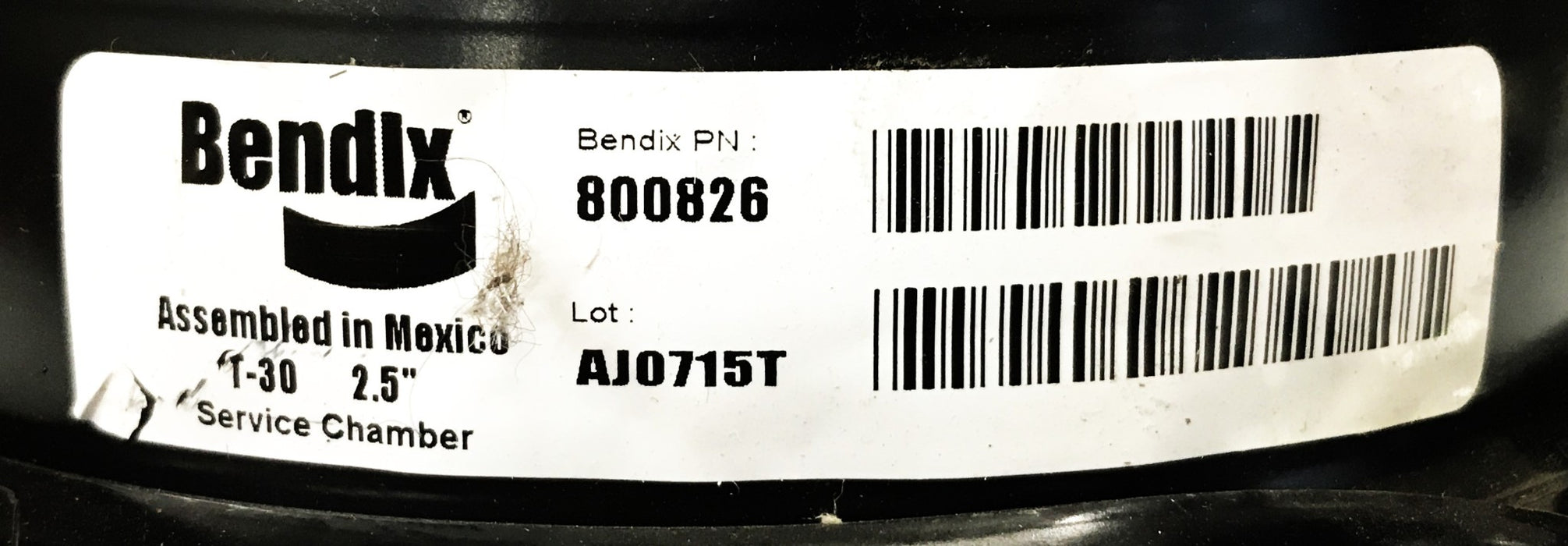 Bendix T-30 Air Brake Service Chamber 800826 NOS