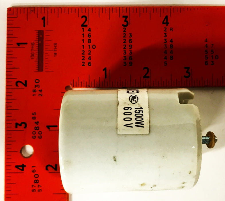 Unbranded 600V 1500W Light Bulb Socket Fixture [Lot of 3] NOS