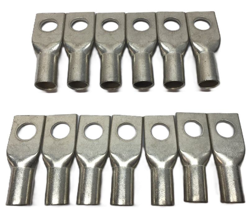 Ferrules Direct 3/0 AWG 1/2" 1-Hole Short Barrel Cable Lug SB3012 [Lot of 13]NOS