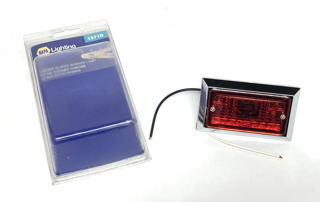 NAPA TruckLite Chrome Plated Marker Lamp 1571D NOS