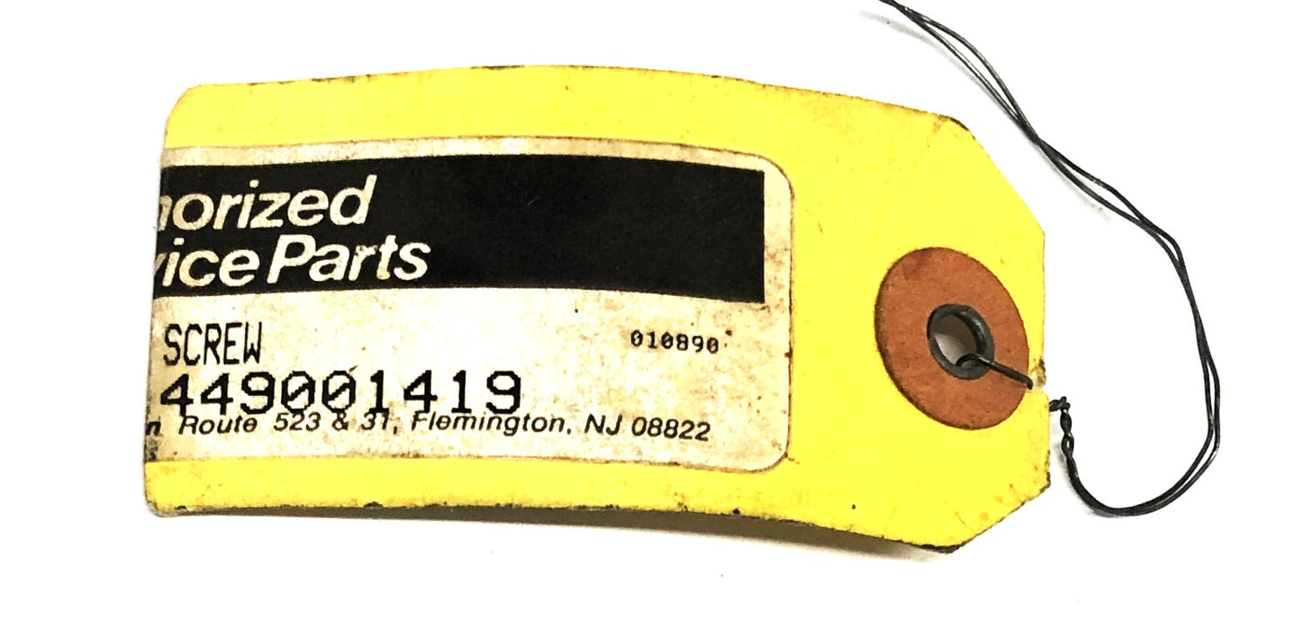 Yale Forklift Screw 449001419 NOS