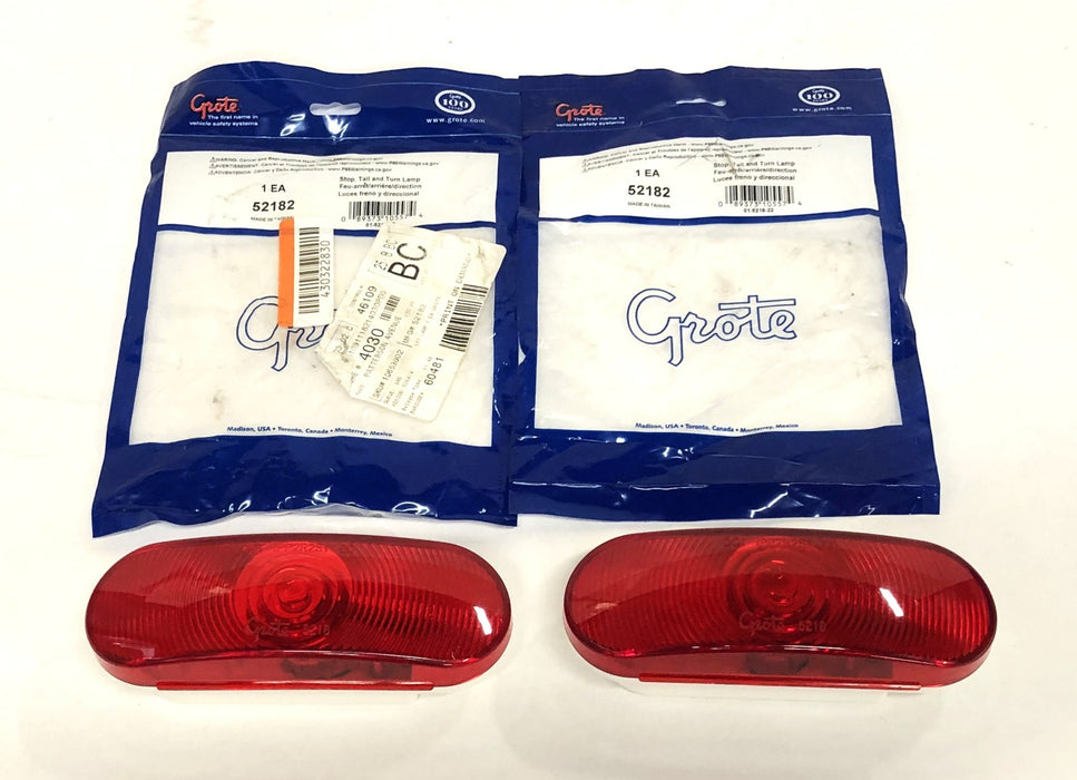 Grote Stop Tail And Turn Lamp 52182 [Lot of 2] NOS