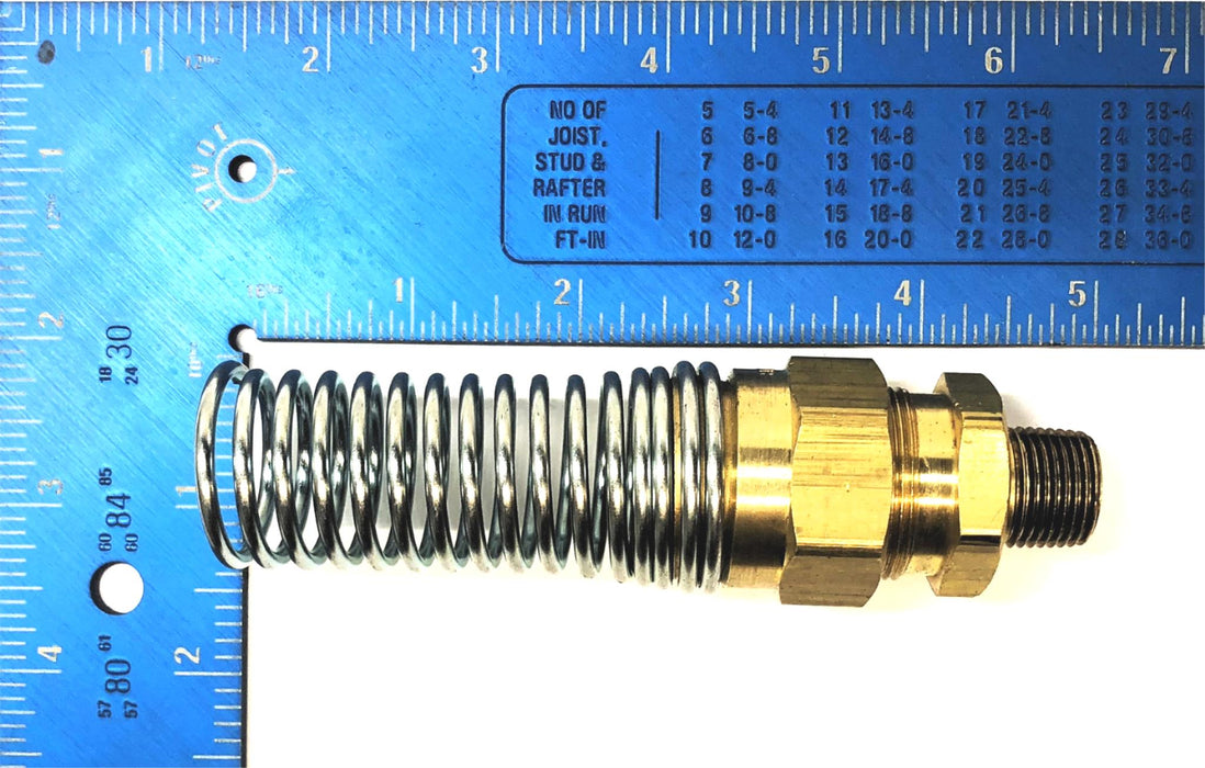 Tectran Reus M.Hose End W/ 1-2-3/8 C/W Spring 103-8 NOS