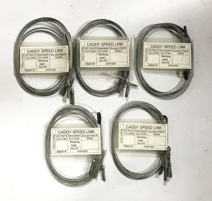 Caddy Speed Link Y-Toggle with Eyelet Extension SLD15Y800 [Lot of 5] NOS