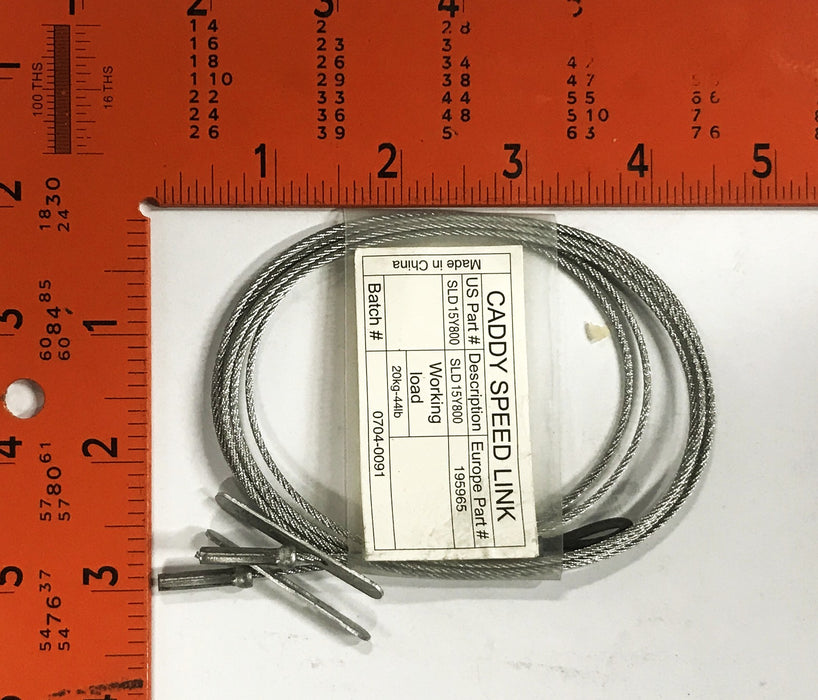Caddy Speed Link Y-Toggle with Eyelet Extension SLD15Y800 [Lot of 5] NOS