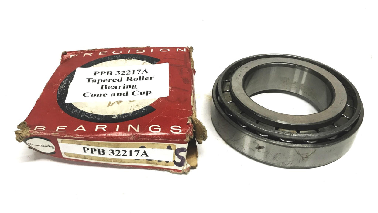 PPB Tapered Roller Bearing Cone and Cup 32217A NOS