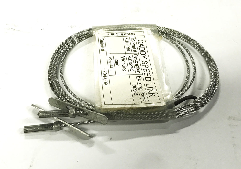 Caddy Speed Link Y-Toggle with Eyelet Extension SLD15Y800 [Lot of 5] NOS
