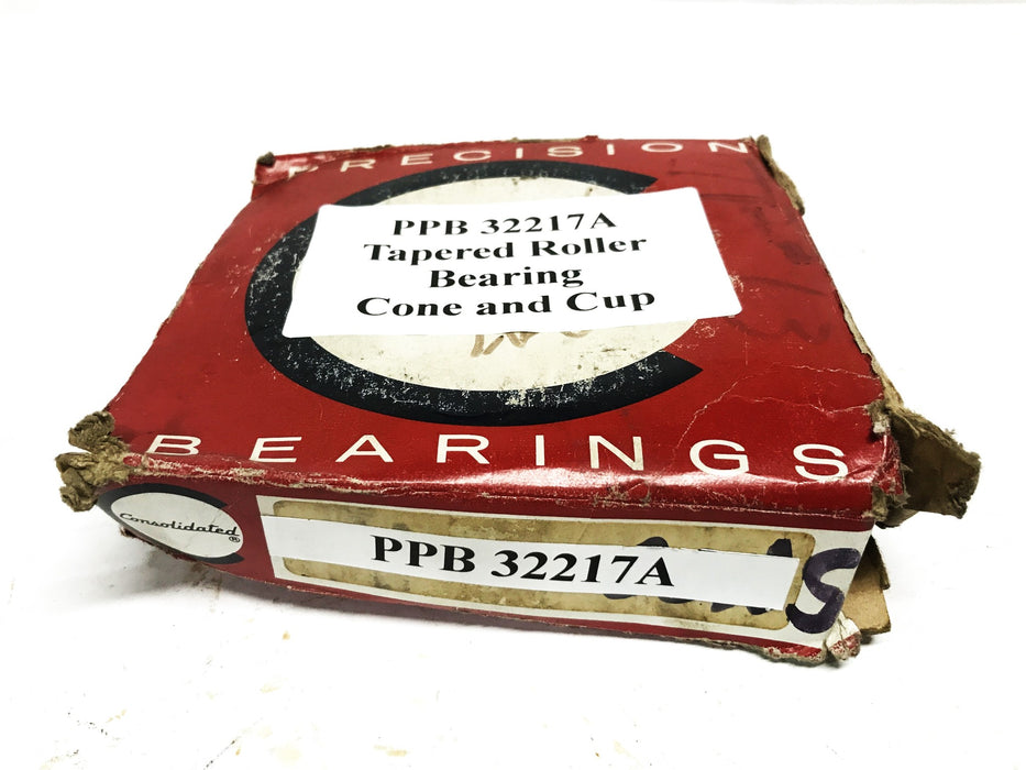 PPB Tapered Roller Bearing Cone and Cup 32217A NOS