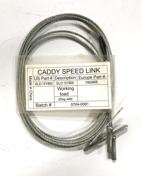 Caddy Speed Link Y-Toggle with Eyelet Extension SLD15Y800 [Lot of 5] NOS