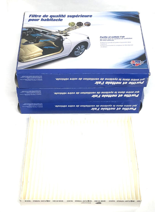 CarQuest Cabin Air Filter 90228P [Lot of 3] NOS