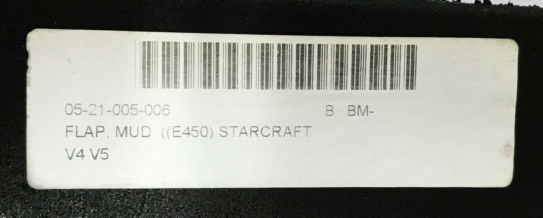 Starcraft Rear Wheel Bus Mud Flap 21-005-006 NOS