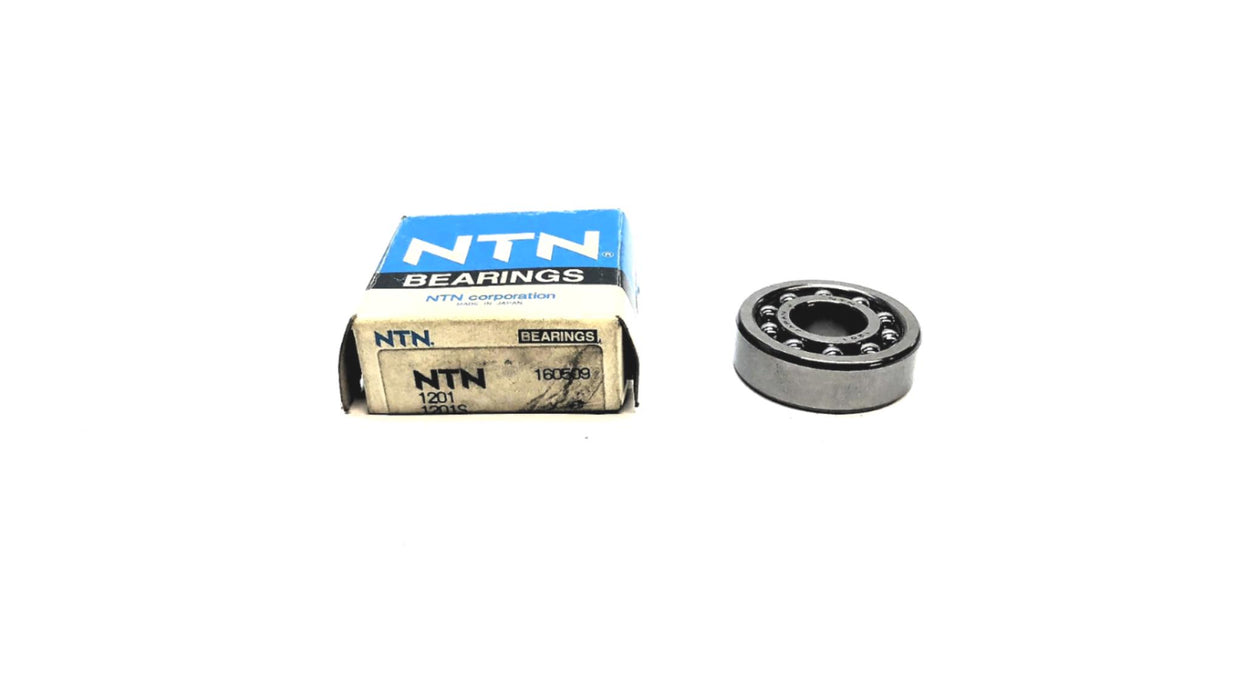NTN Self-Aligning Ball Bearing 1201 (1201S) NOS