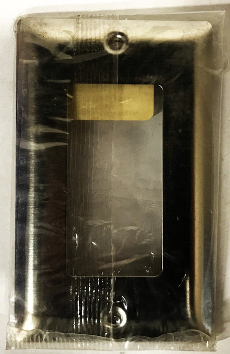 Pass & Seymour Stainless Steel 1-Gang 1-Switch Wall Plate SS26 [Lot of 7] NOS