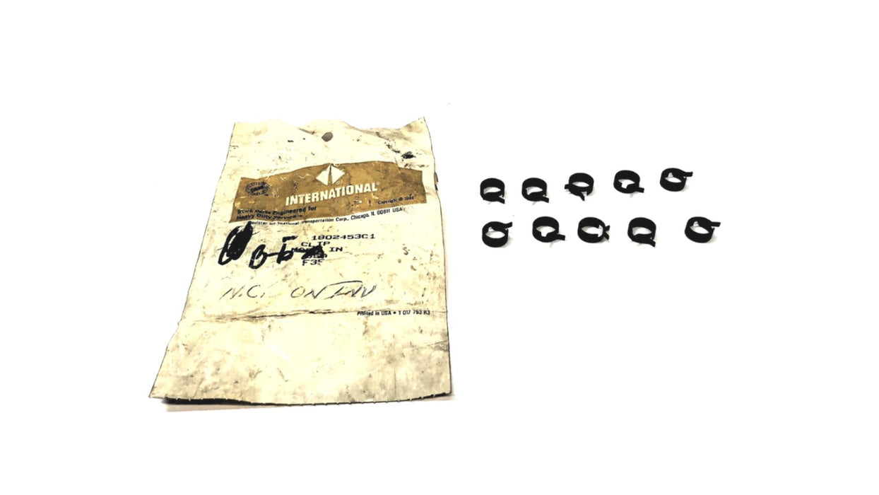International Oil Level Gauge Tube Clip 1802453C1 [Lot of 10] NOS