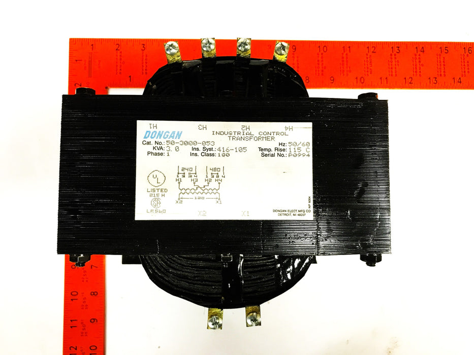 Dongan Industrial Control Transformer 50-3000-053 NOS