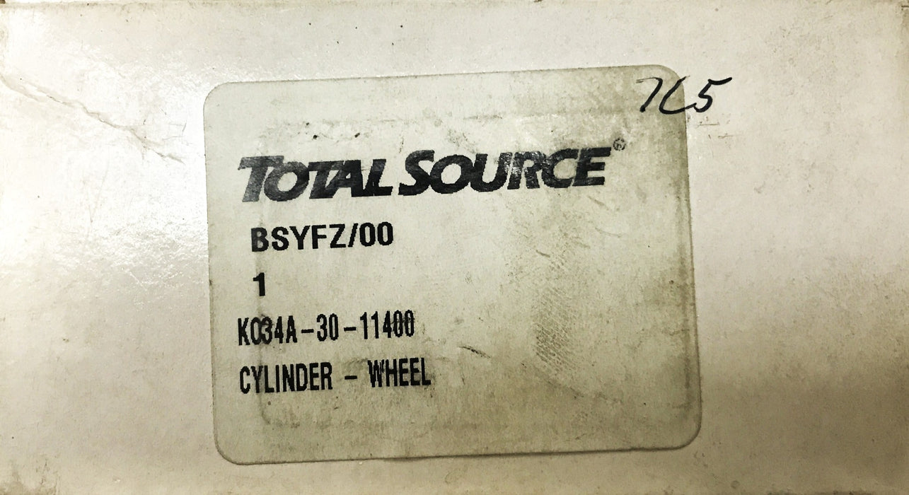 Total Source Forklift Komatsu Wheel Cylinder KO34A-30-11400 NOS