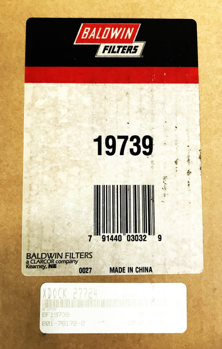 Baldwin Transmission Filter Kit 19739 NOS