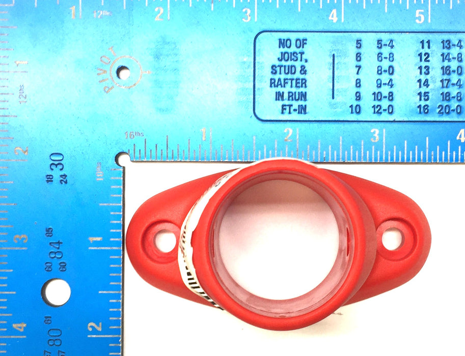PRIMA Red Plastic P33 Pole Base Support 35mm NOS