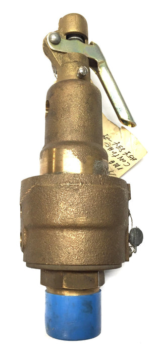Kunkle Valve Div. 1" Bronze 90-PSIG Pressure Relief Valve 6186FE01-KM NOS