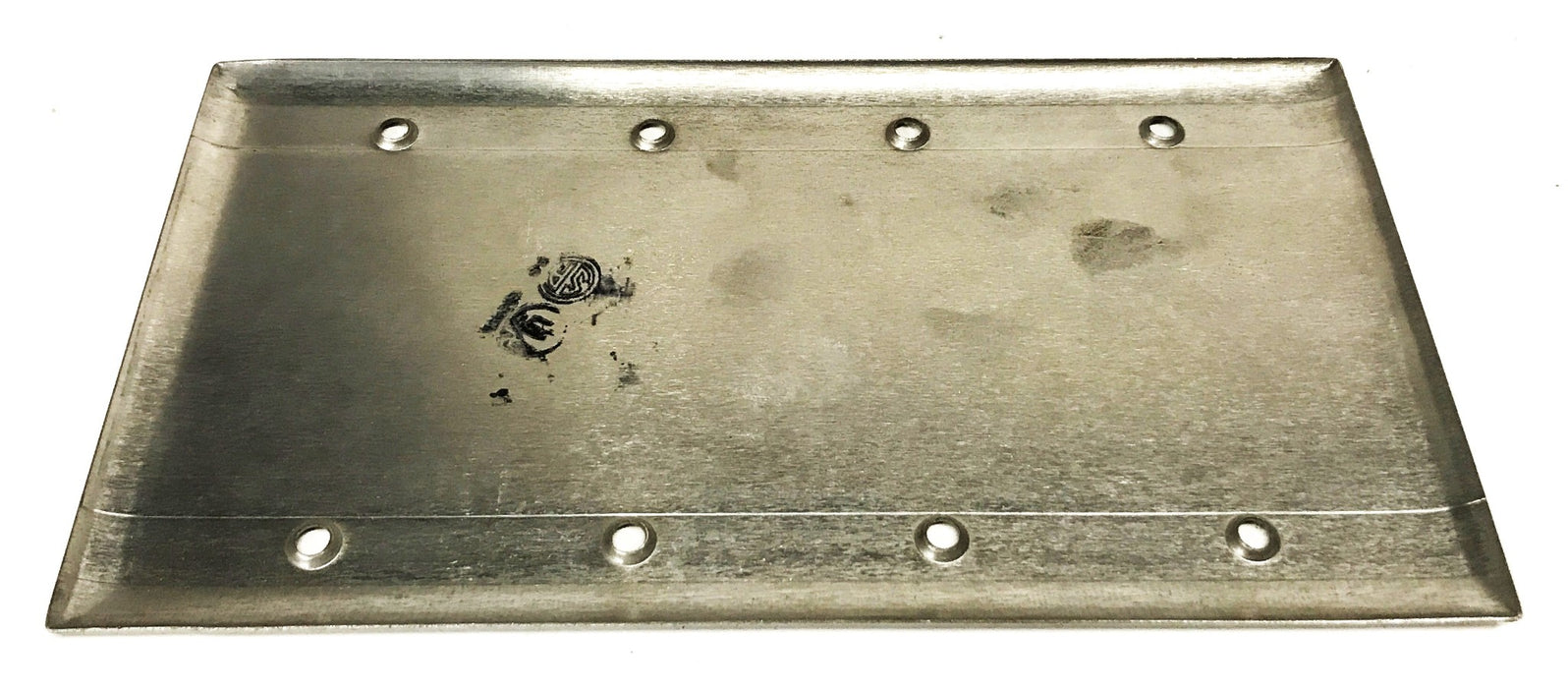 Legrand/Leviton Stainless Steel 4-Gang Blank Wall Plate [Lot of 5] NOS