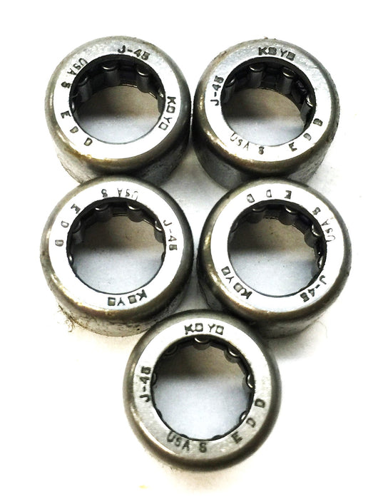 Koyo Needle Roller Bearing J-45 [Lot of 5] NOS