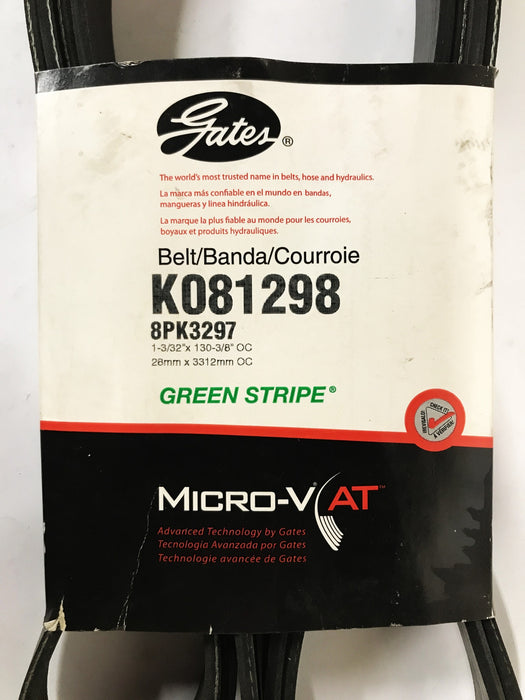 Gates Serpentine Micro-V Belt K060938 NOS