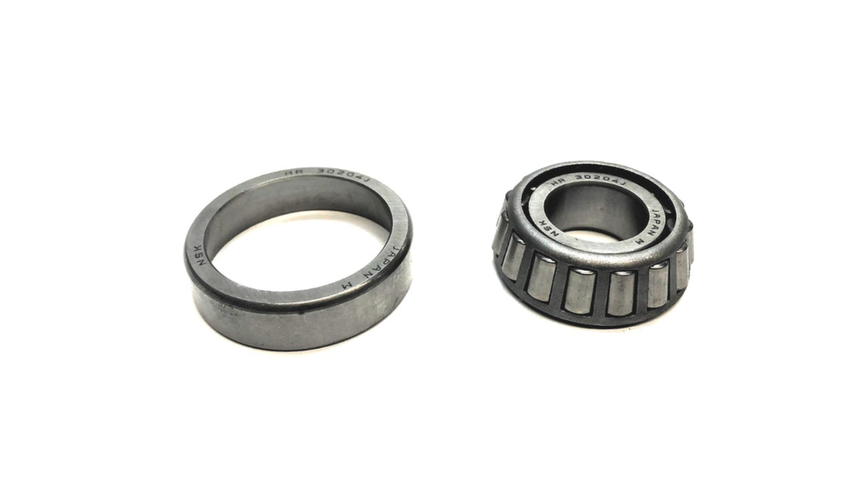 NSK Tapered Roller Bearing Cup & Cone 30204J [Lot of 2] NOS