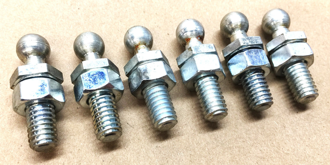 Unbranded Steel 5/16"-18 Threaded Ball Stud [Lot of 6] NOS