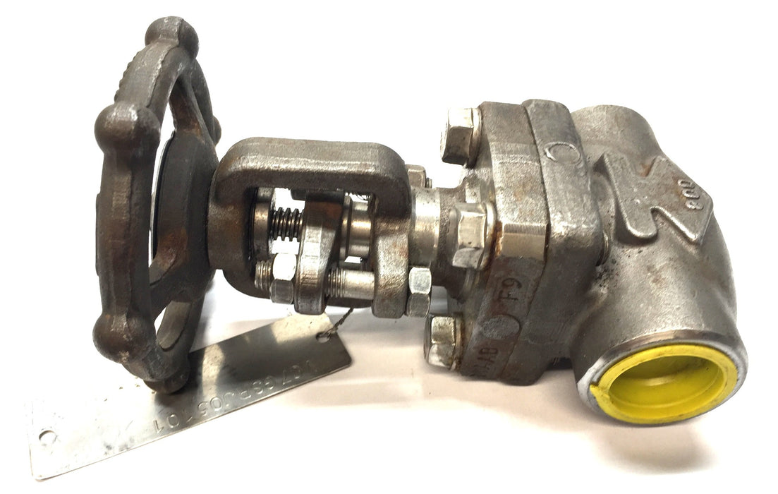 OMB 3/4" 810-SW #5/NACE Full Port Gate Valve S41000 NOS