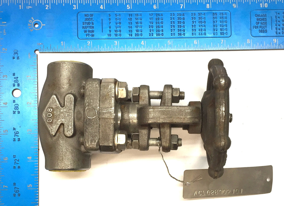 OMB 3/4" 810-SW #5/NACE Full Port Gate Valve S41000 NOS