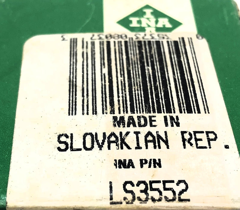 INA Box of (2) Thrust Washer LS3552 NOS
