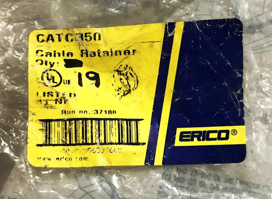 Erico Cable Retainer CATCR50 [Lot of 19] NOS