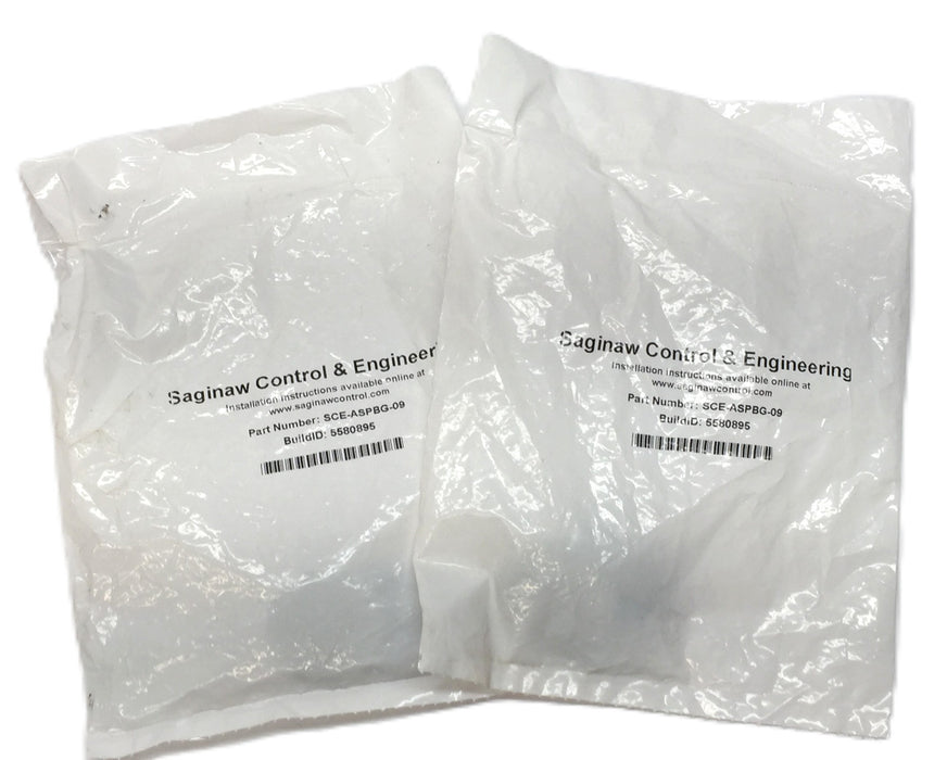 Saginaw Control & Engineering Gray 30mm Hole Plug SCE-ASPBG-09 [Lot of 2] NOS