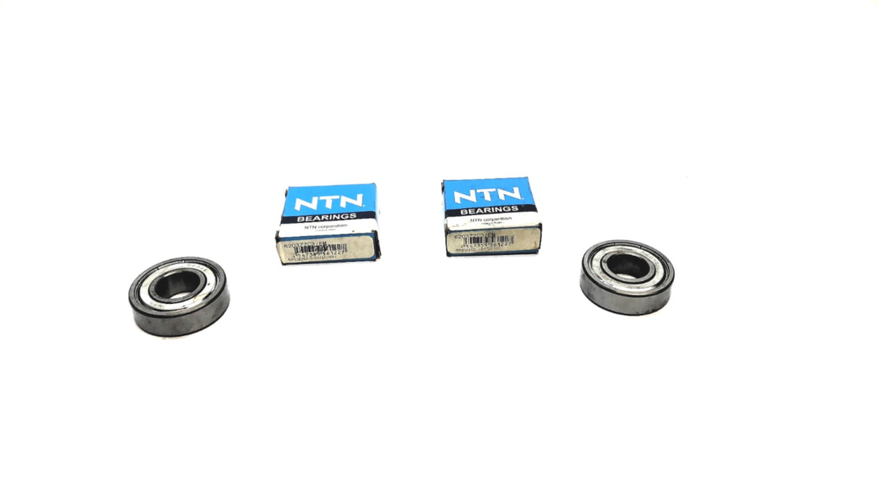 NTN Single Row Deep Groove Ball Bearing 6203ZZC3/EM (6203Z) [Lot of 2] NOS