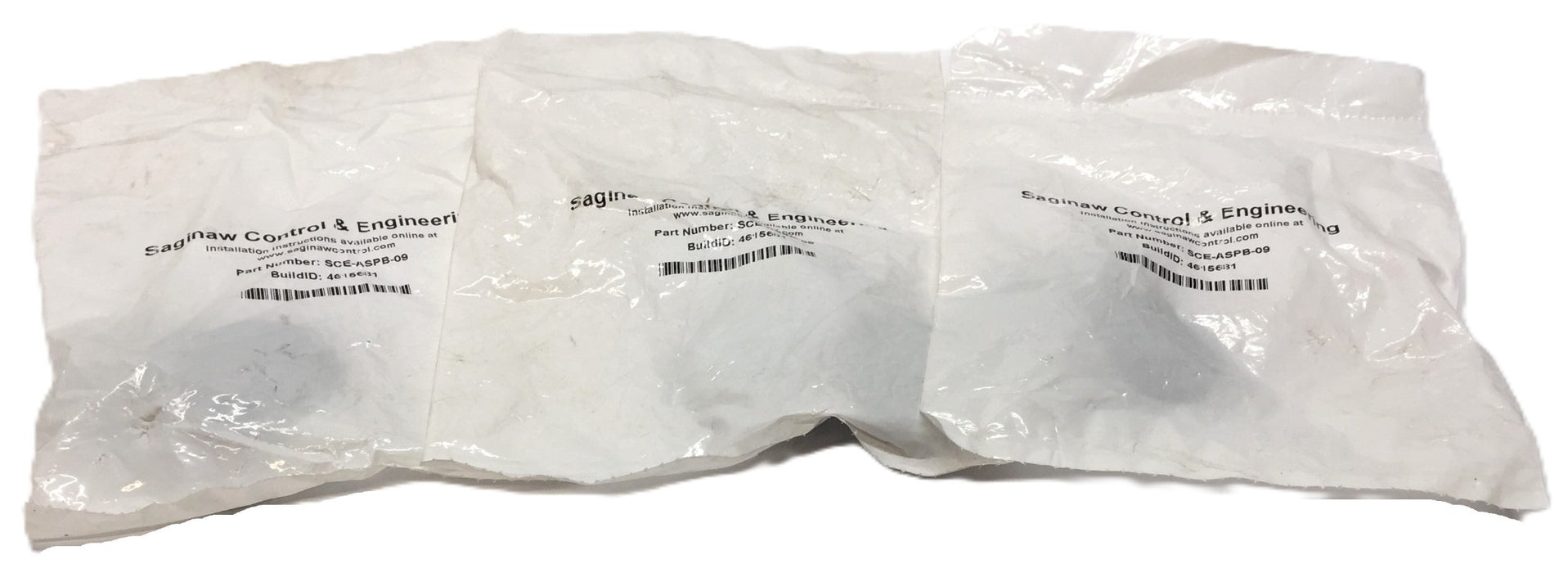 Saginaw Control & Engineering Gray 40mm Hole Plug SCE-ASPBG-09 [Lot of 3] NOS