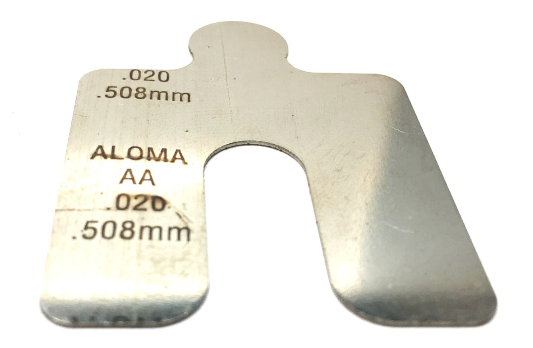 Aloma .020 Size 'AA' Shim Pack (30pcs) NOS