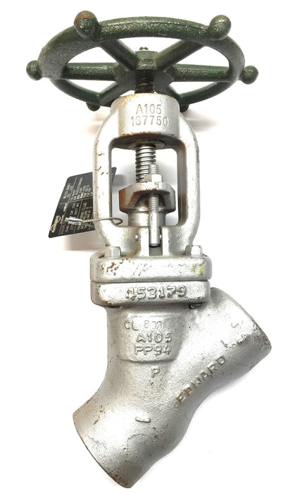 Edward Valve Flowserve Globe Valve A848Y (B16.34LTD) 453179 NOS