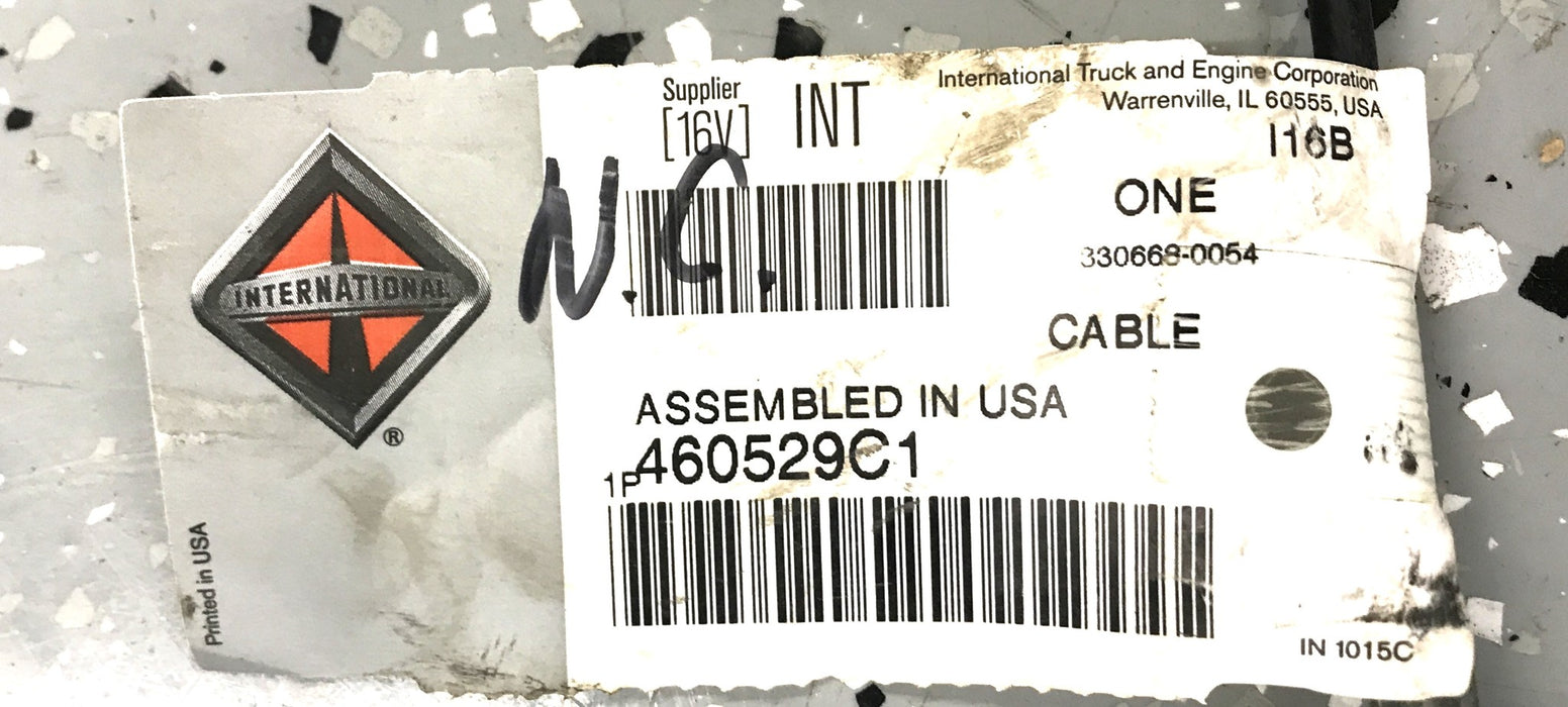 International Hand Brake Air Tank Mounting Cable 460529C1 NOS