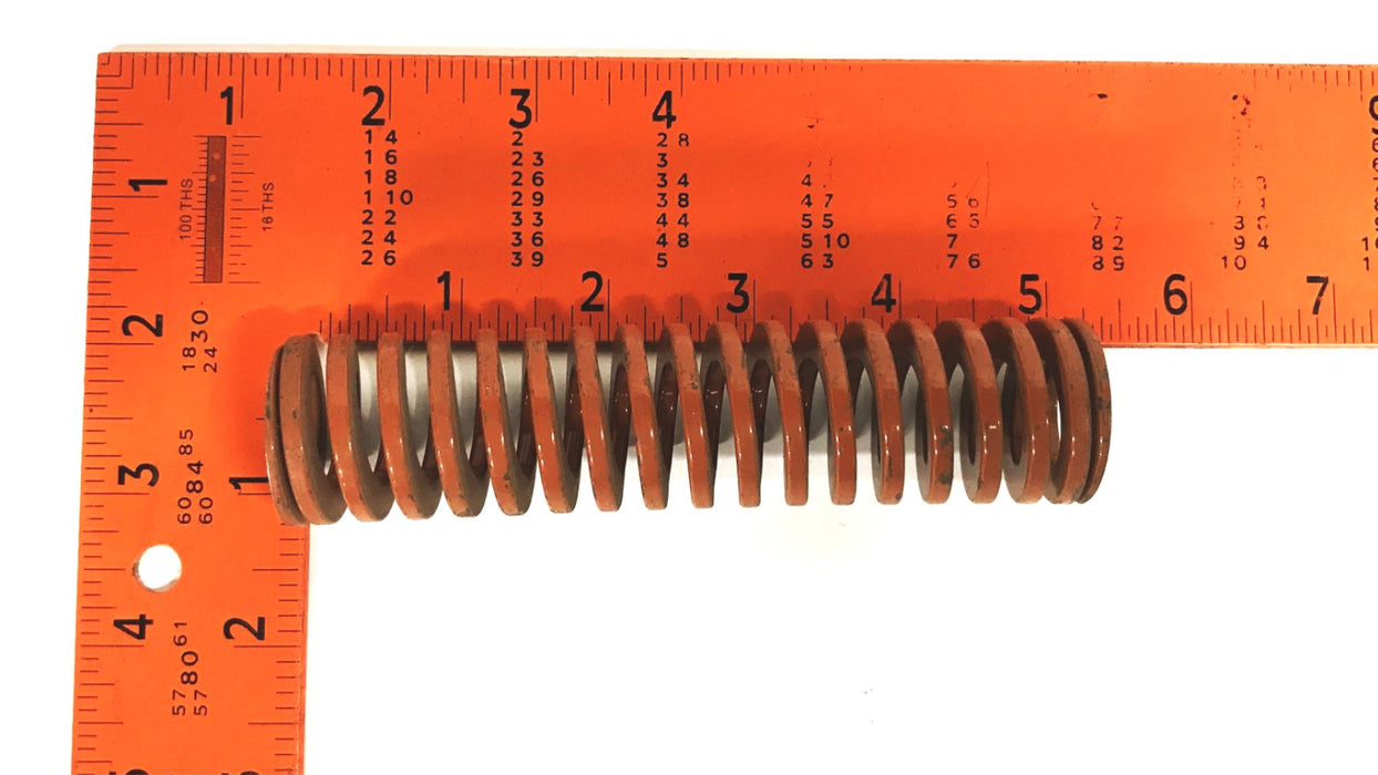 Unbranded Brown 30mm x 128mm Compression Spring [Lot of 4] NOS