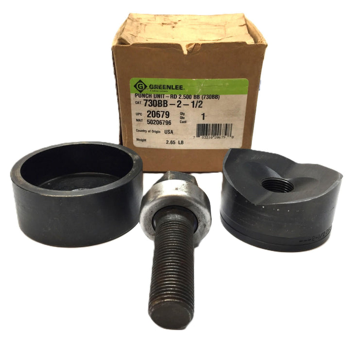 Greenlee RD 2.500 BB (730BB) Punch Unit 730BB-2-1/2 (500404) USED