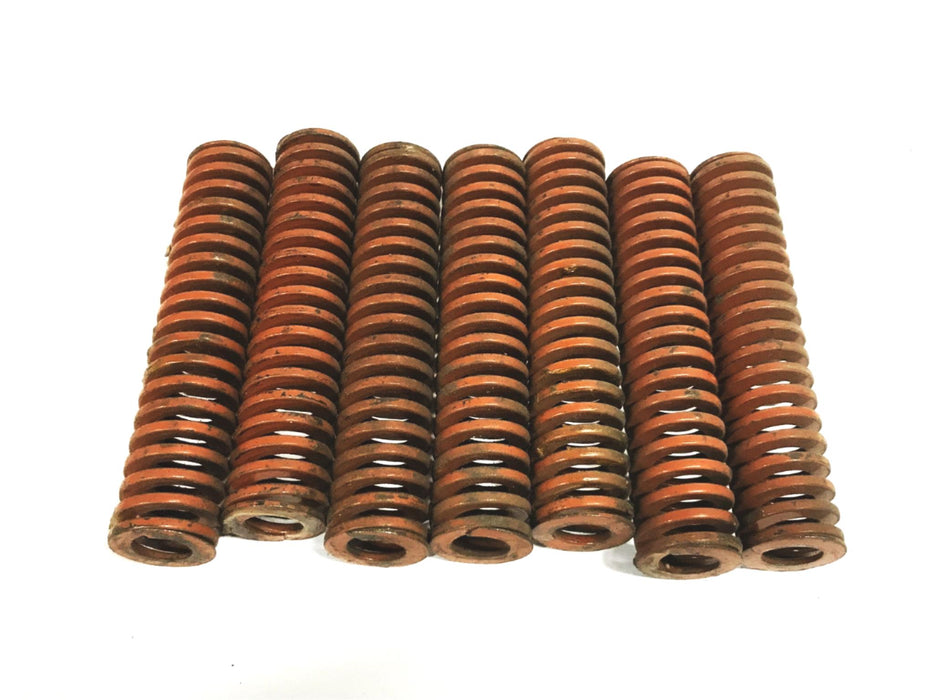 Unbranded Brown 25mm x 114mm Compression Spring [Lot of 7] NOS