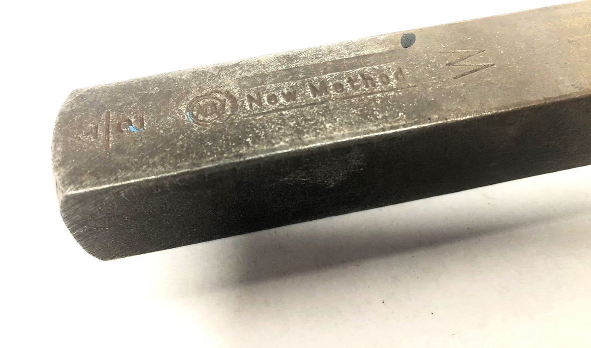 New Method 1/2 Inch Metal Stamp W USED