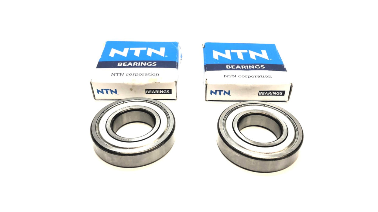 NTN Shielded Ball Bearing 6207ZZC3/EM (6207ZZC3/L627) [Lot of 2] NOS