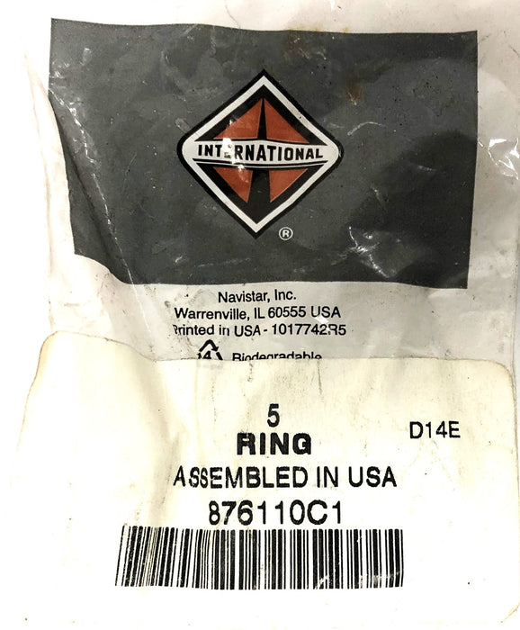 Navistar International O-Ring 876110C1 [Lot of 4] NOS