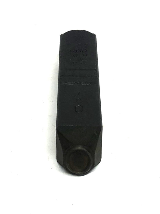 Gruv Grip 1/2 Inch Metal Stamp O USED